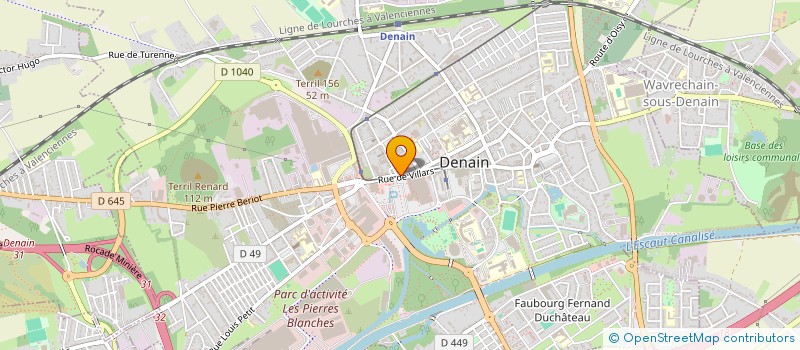 localisation de l'entreprise VAL RENOVATION  DENAIN