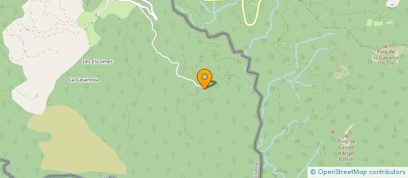 localisation de l'entreprise VAL'RESPIRE  SAINT-LAURENT-DE-CERDANS