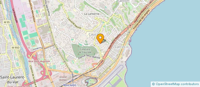 localisation de l'entreprise VAL ROM STORES à NICE