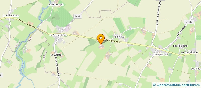 localisation de l'entreprise VAL'S WORKSHOP  LINGEVRES