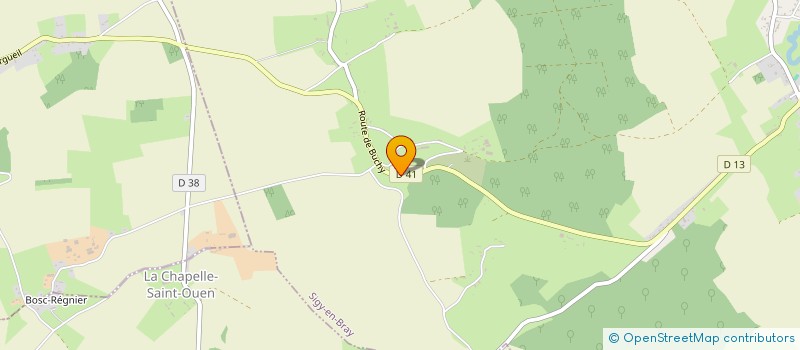 localisation de l'entreprise VAL SAINT MARTIN  SIGY-EN-BRAY