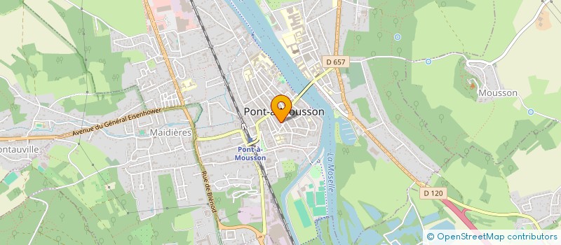 localisation de l'entreprise VAL SANTE DEVELOPPEMENT à PONT-A-MOUSSON