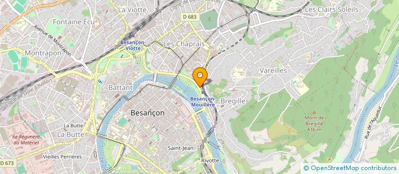 localisation de l'entreprise VAL SCANN FRANCE à BESANCON