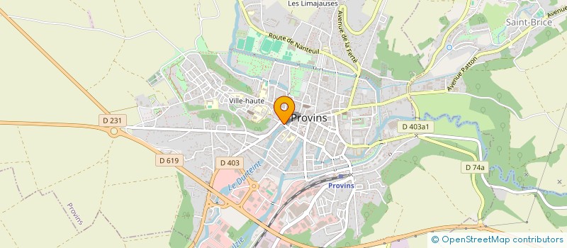 localisation de l'entreprise VAL'SE DE CREPES  PROVINS