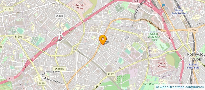 localisation de l'entreprise VAL SERVICE MEUBLES à MONTREUIL