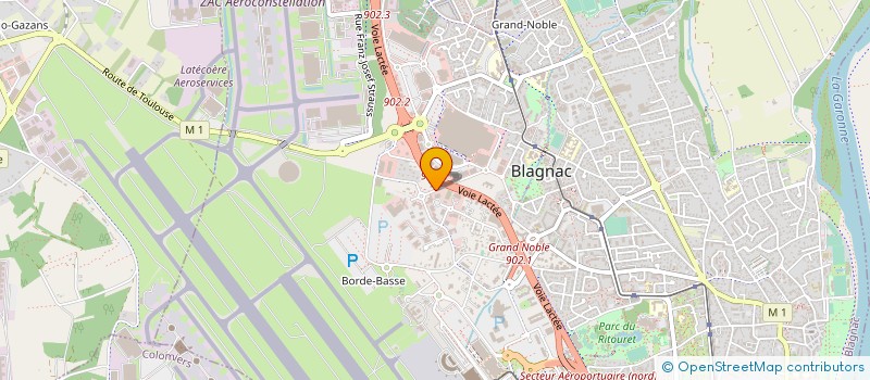 localisation de l'entreprise VAL SOFTWARE à BLAGNAC