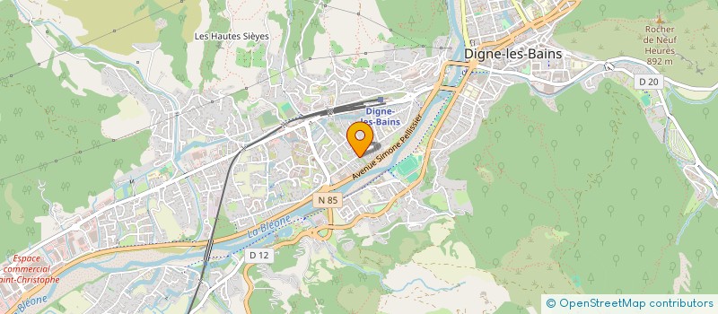 localisation de l'entreprise VAL SOLEIL à DIGNE-LES-BAINS