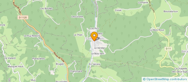 localisation de l'entreprise VAL SOUVIGNE  SAINT-SYLVAIN