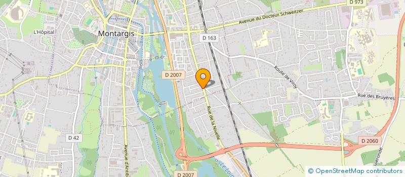 localisation de l'entreprise VAL TRAITEUR à MONTARGIS