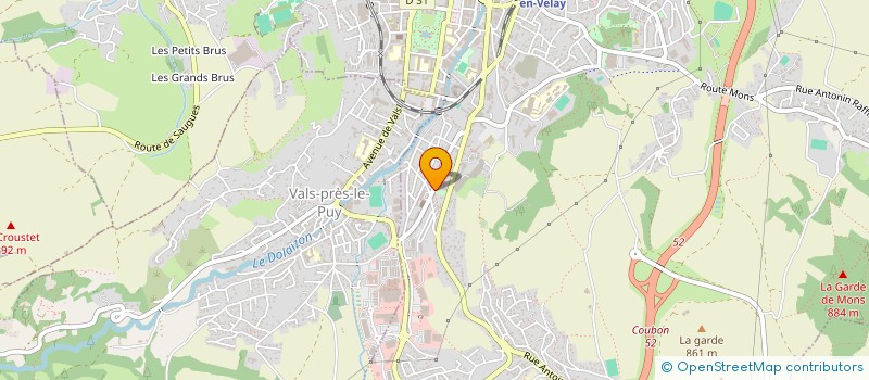 localisation de l'entreprise VAL VERT SPORTS SECTION FOOTBALL à LE PUY-EN-VELAY
