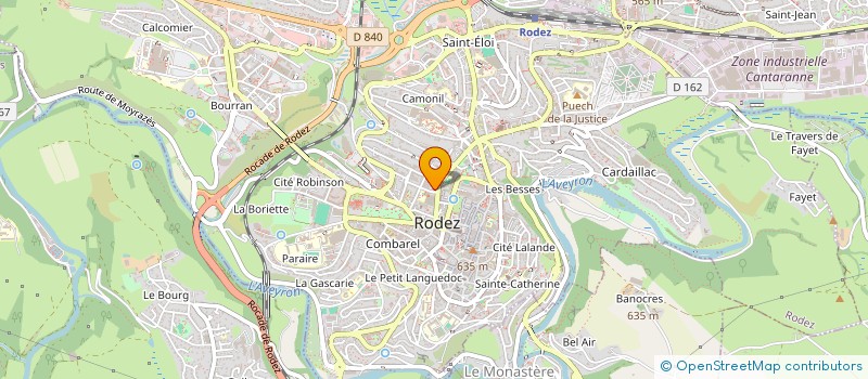 localisation de l'entreprise VAL12  BARAQUEVILLE