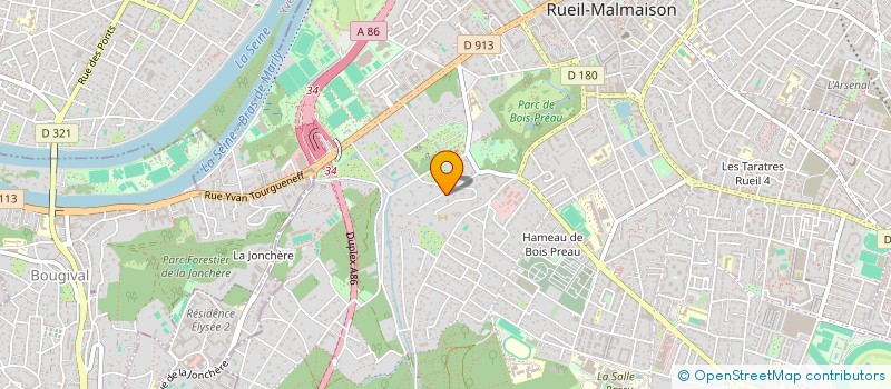 localisation de l'entreprise VALA à RUEIL-MALMAISON