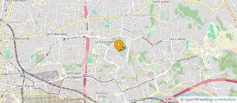 localisation de l'entreprise VALA à MARSEILLE