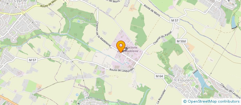 localisation de l'entreprise VALAB à FLOURENS