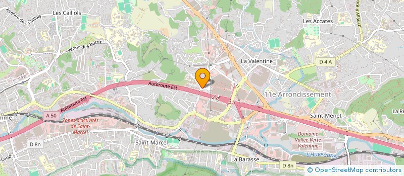 localisation de l'entreprise VALAC à MARSEILLE