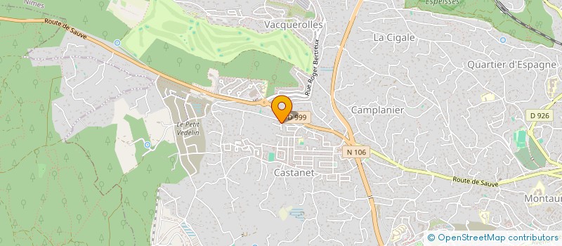 localisation de l'entreprise VALADE ET MILLET  NIMES