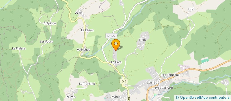 localisation de l'entreprise VALADIER MATERIEL AGRICOLE à LURIECQ