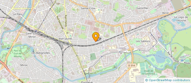 localisation de l'entreprise VALAE à LE MANS