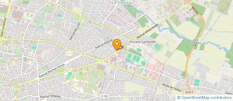 localisation de l'entreprise VALALEX à PAU