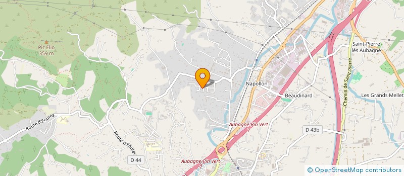 localisation de l'entreprise VALALIRE à AUBAGNE