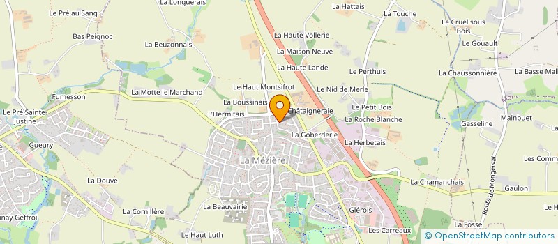 localisation de l'entreprise VALAM  LA MEZIERE