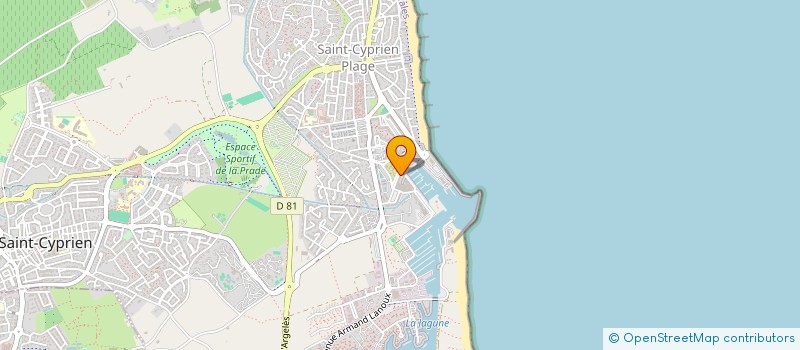 localisation de l'entreprise VALAME  SAINT-CYPRIEN