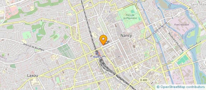 localisation de l'entreprise VALAN à NANCY