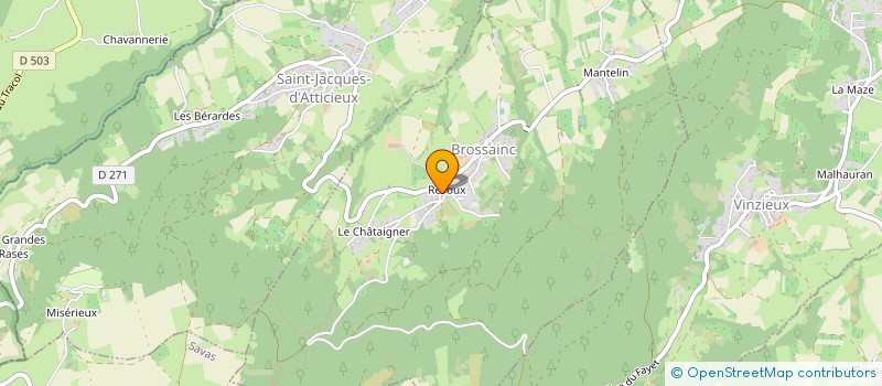 localisation de l'entreprise VALANCONY LIONEL  BROSSAINC