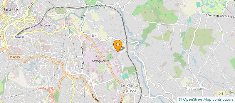 localisation de l'entreprise VALANDRA  GRASSE