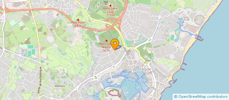 localisation de l'entreprise VALANDRE HOLDING  AGDE