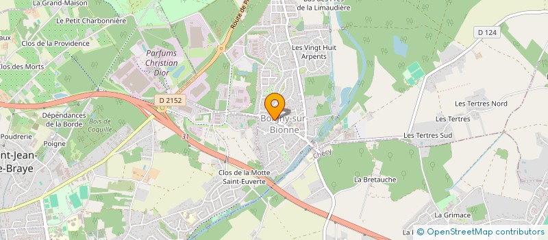 localisation de l'entreprise VALANGE à BOIGNY-SUR-BIONNE