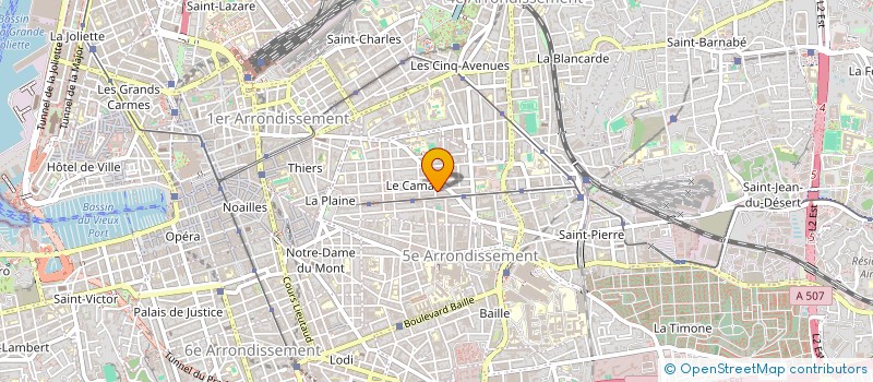 localisation de l'entreprise VALANGE-TRAITEUR à MARSEILLE