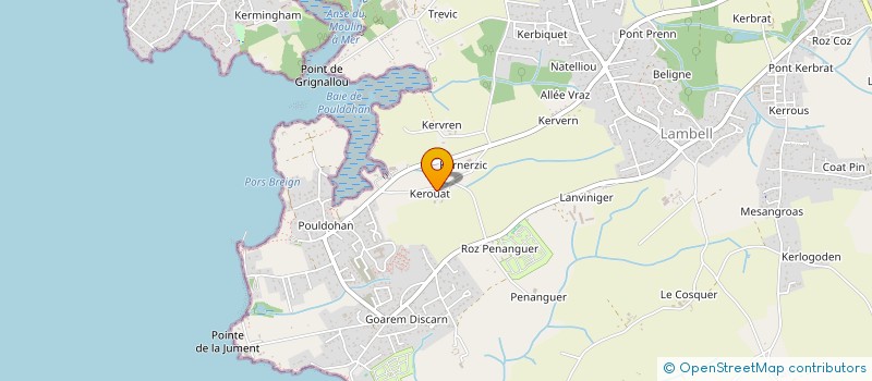 localisation de l'entreprise VALANNA  TREGUNC