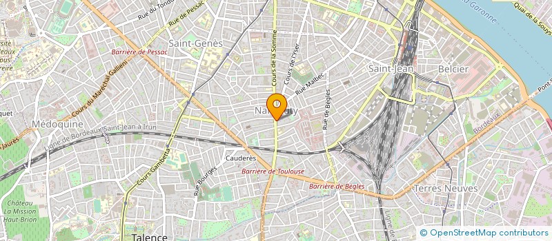 localisation de l'entreprise VALANTIN à BORDEAUX