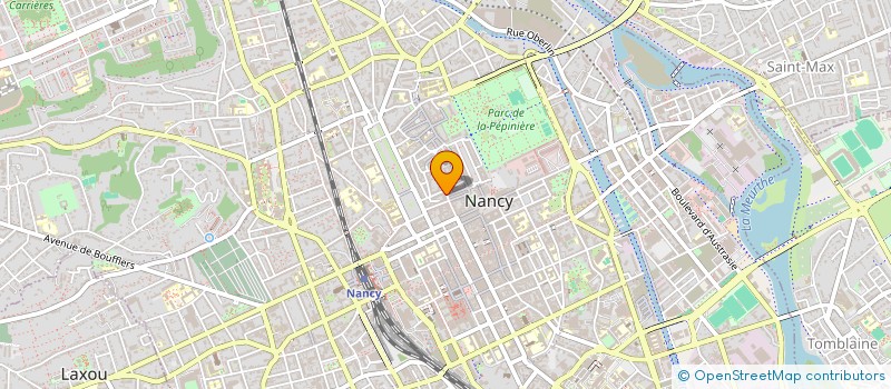 localisation de l'entreprise VALANTOINA  NANCY