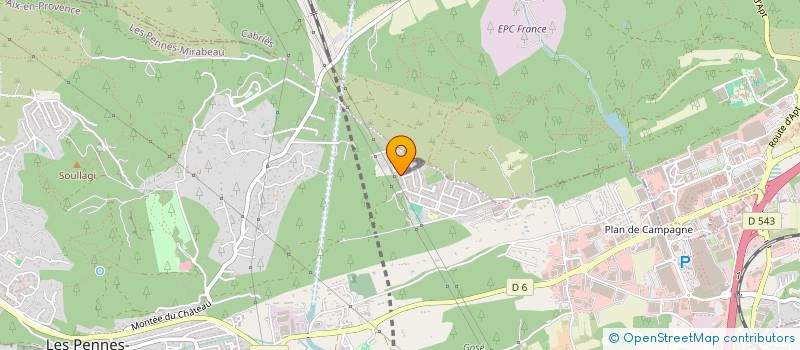 localisation de l'entreprise VALANTRAP à LES PENNES-MIRABEAU