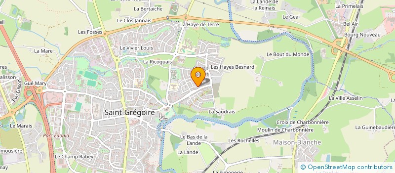 localisation de l'entreprise VALANYA  SAINT-GREGOIRE