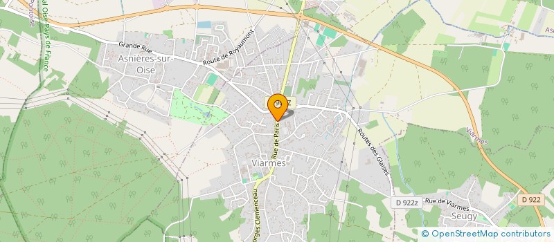 localisation de l'entreprise VALAR CARNELLIS  VIARMES