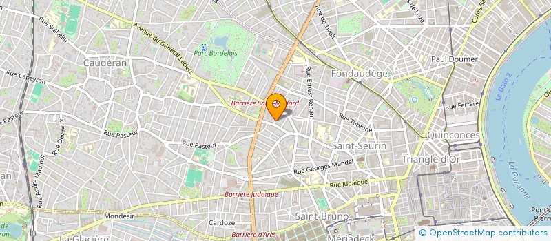 localisation de l'entreprise VALARTAUG  BORDEAUX