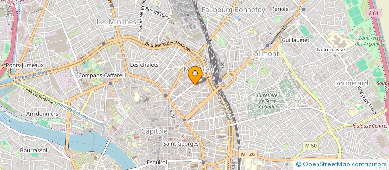 localisation de l'entreprise VALASSURANCES  TOULOUSE