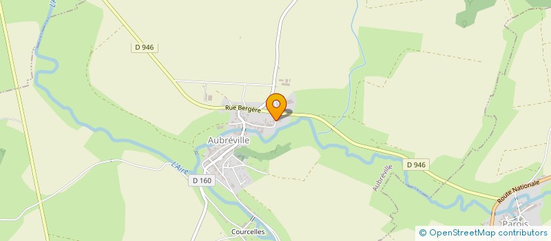 localisation de l'entreprise VALAUBRY à AUBREVILLE