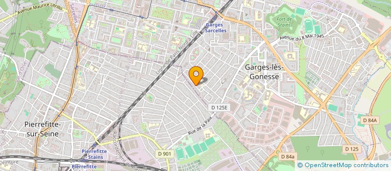localisation de l'entreprise VALAUCHRIS à GARGES-LES-GONESSE