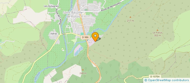 localisation de l'entreprise VALAUR  SAINT-BAUZILLE-DE-PUTOIS