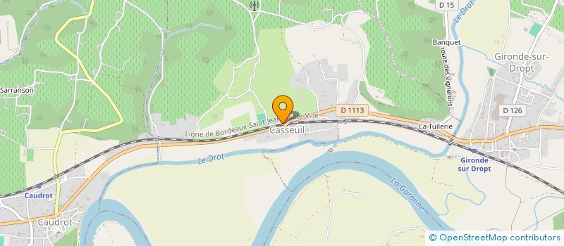 localisation de l'entreprise VALAUR  LA REOLE