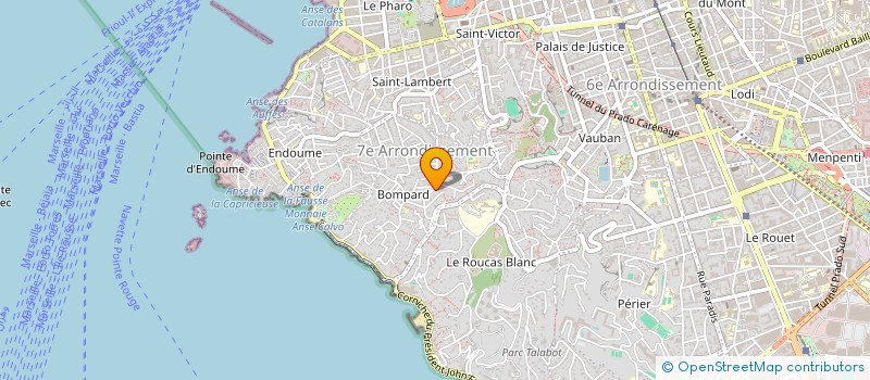 localisation de l'entreprise VALAURA à MARSEILLE