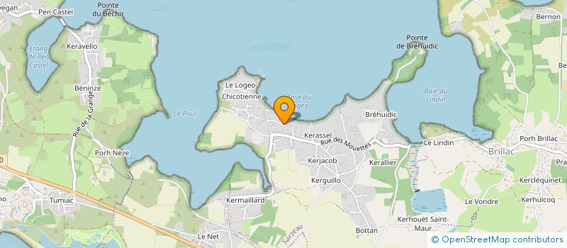 localisation de l'entreprise VALAURIS  SARZEAU