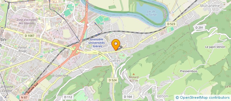 localisation de l'entreprise VALAURYS ENERGIES SERVICES  GIERES