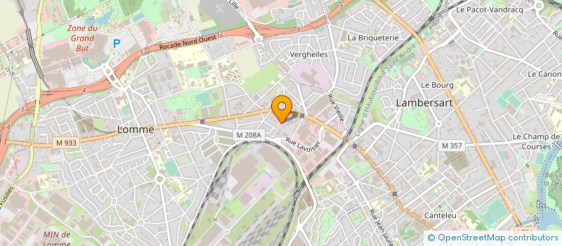 localisation de l'entreprise VALAUTO PROFESSIONNELS à LILLE