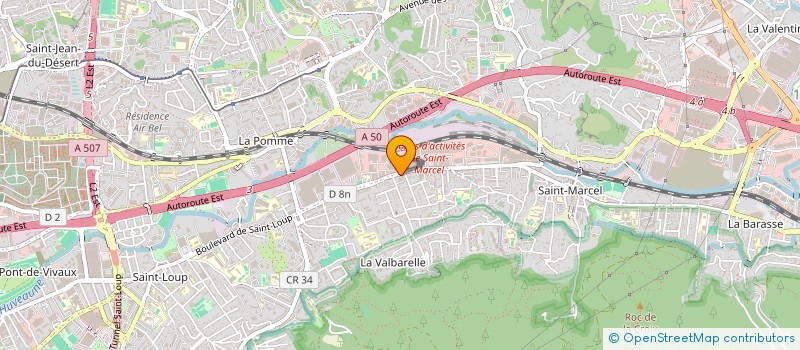 localisation de l'entreprise VALBARELLE SHOP à MARSEILLE
