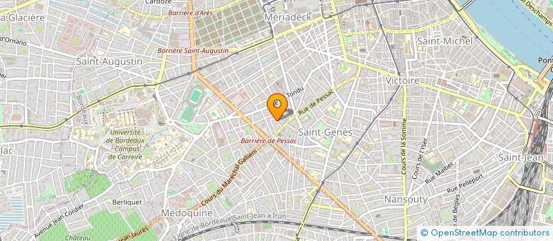 localisation de l'entreprise VALBHIA R  BORDEAUX